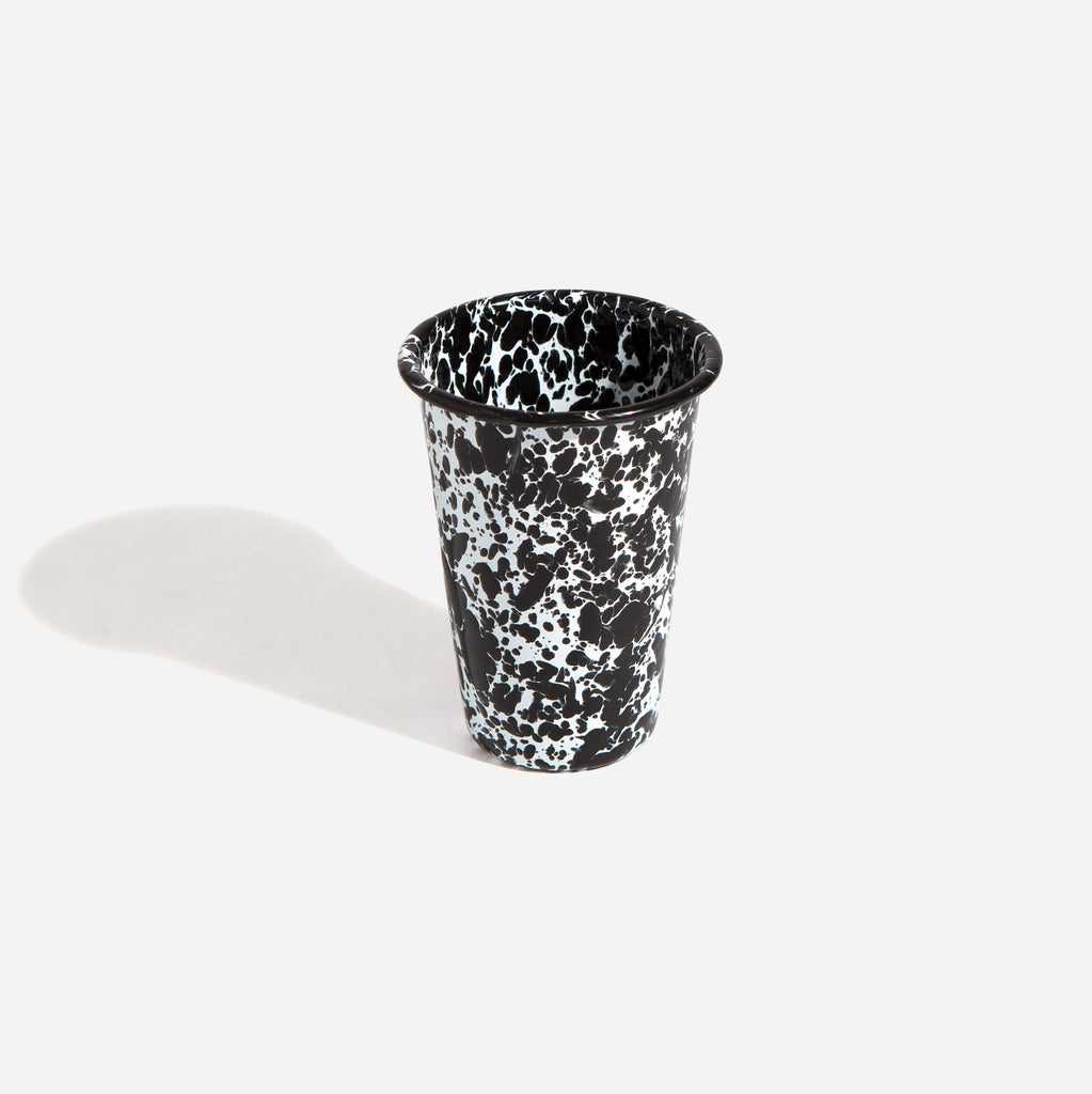 Black Splatterware Cup